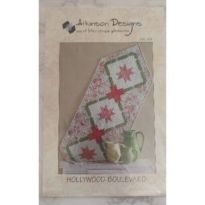 Atkinson Designs #ATK-134 Hollywood Boulevard - Quilt Pattern Star Pattern 355